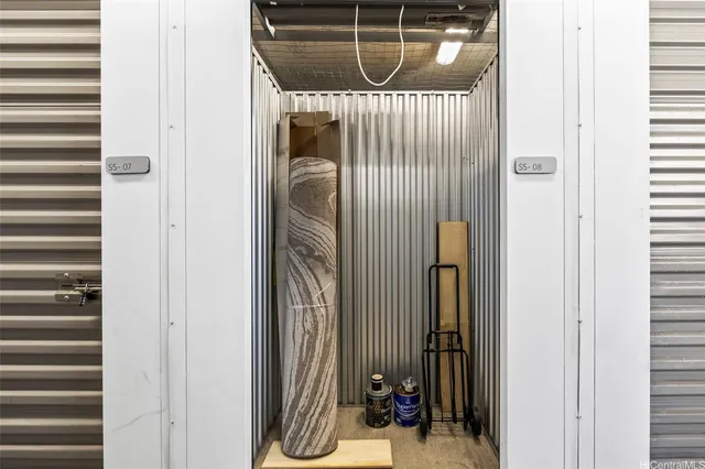 a view of a door with a glass door