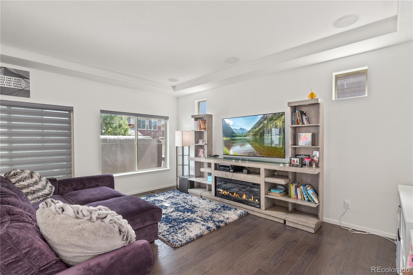1074 Acadia Circle Erie, CO 80516 - Photo 8 of 50 a living room with furniture and a flat screen tv