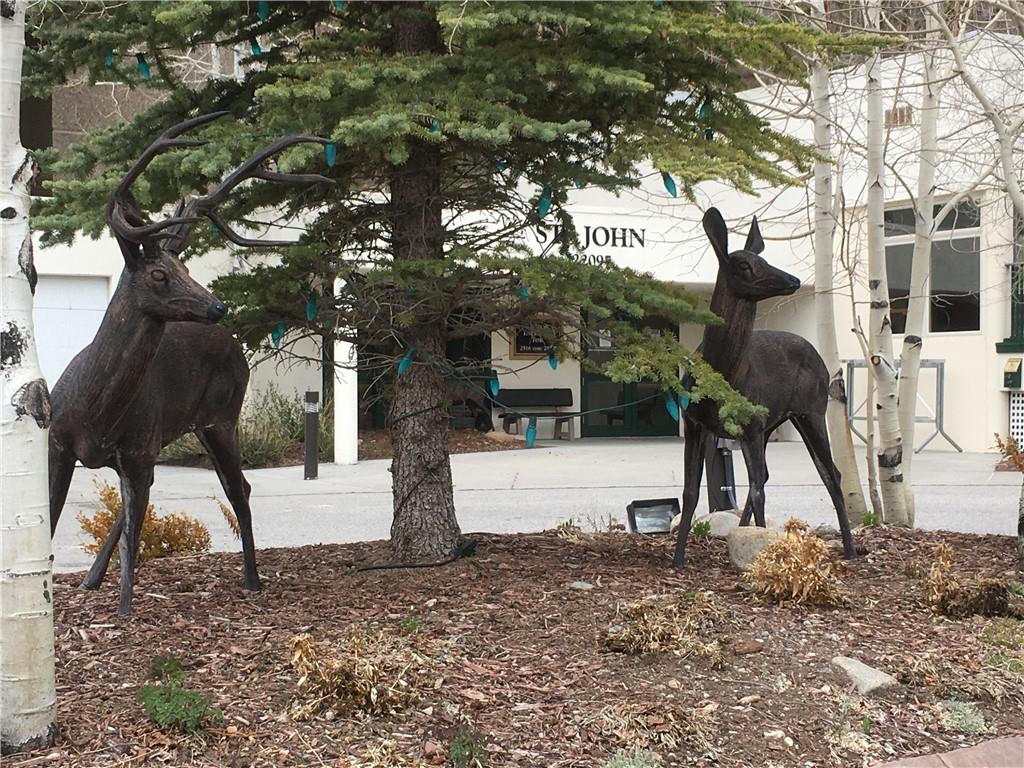 a view of yard with a tree