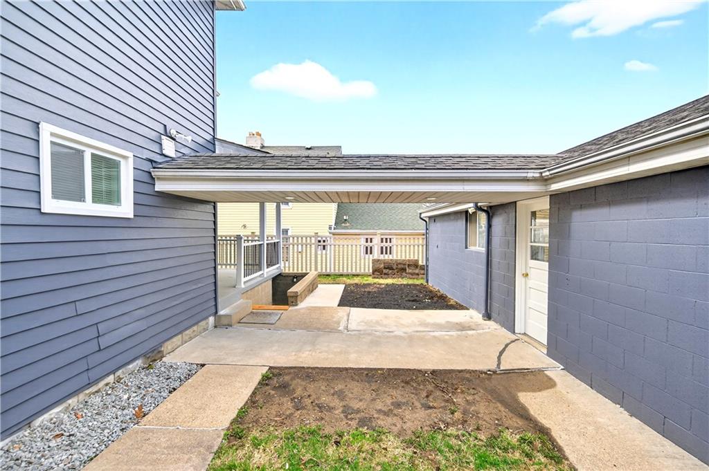 731 Chartiers Street Bridgeville, PA 15017 - Photo 42 of 48 a view of a house with backyard and balcony