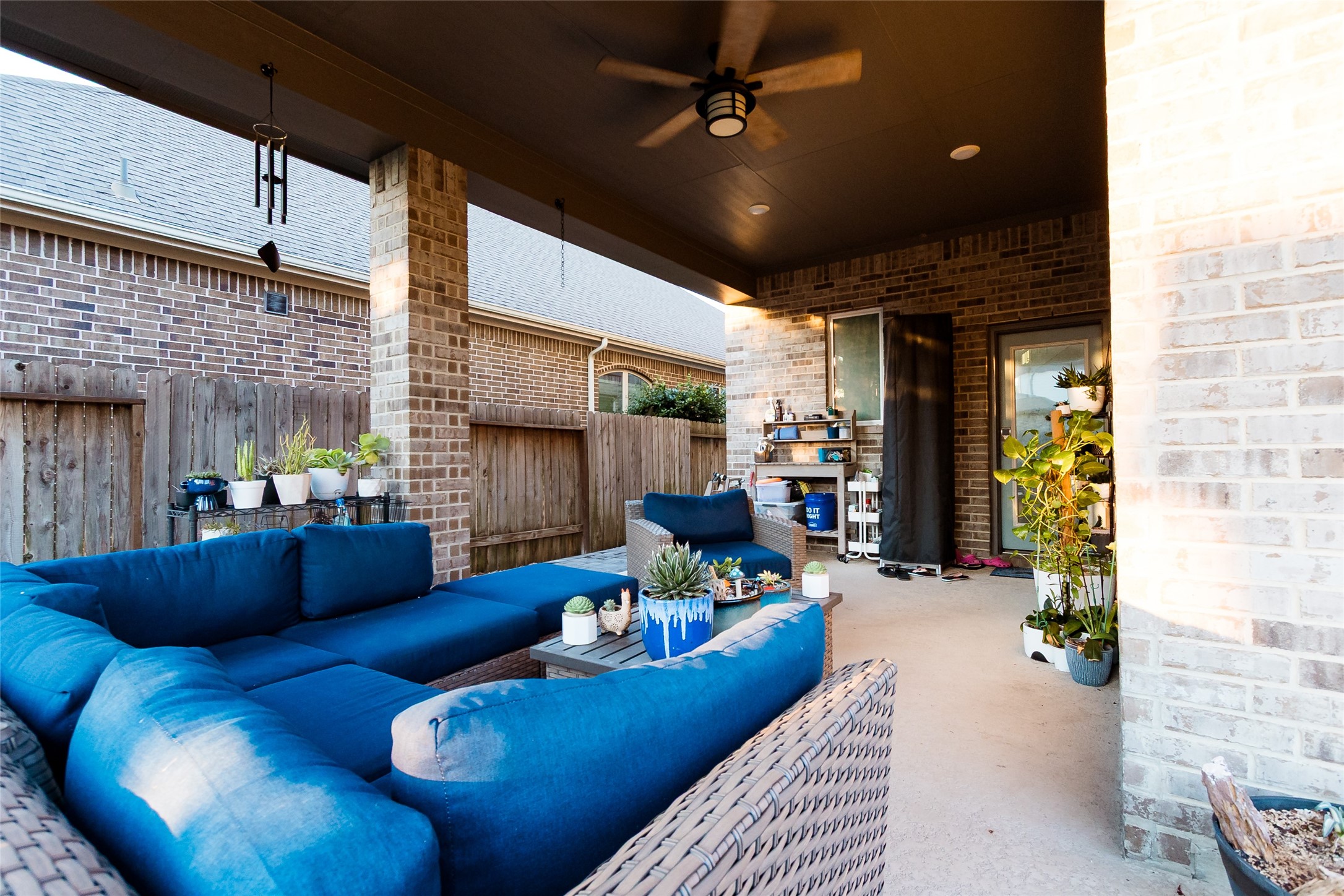 32106 Aspen Grove Court Spring, TX 77386 - Photo 17 of 28 a living room with furniture and a fireplace