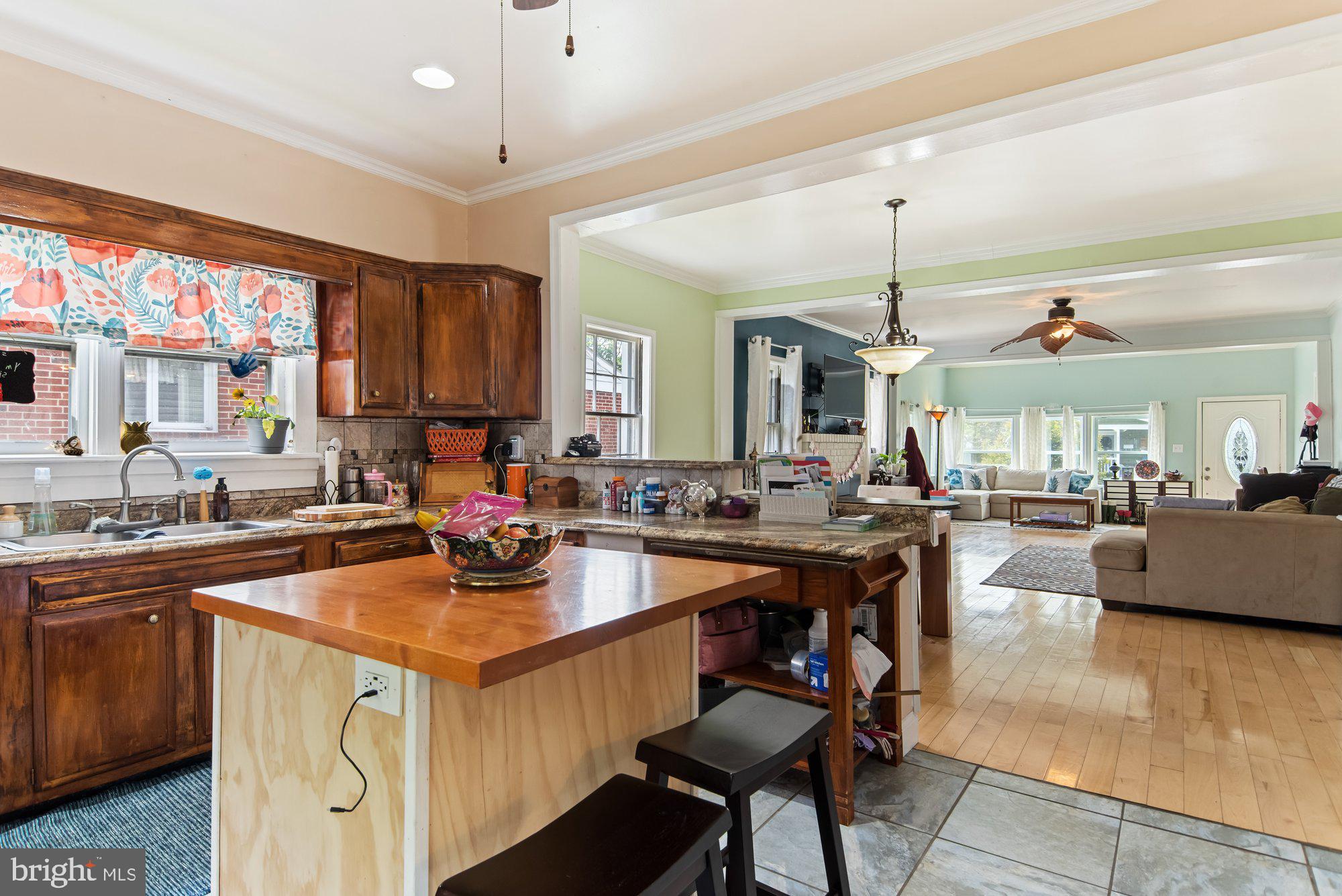 216 Dale Road Pasadena, MD 21122 - Photo 16 of 28 Kitchen with island