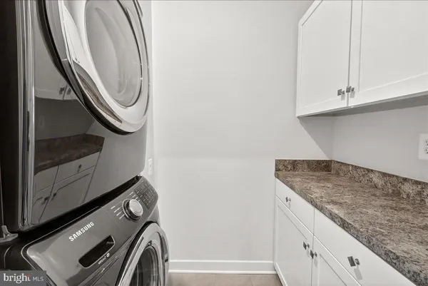 a close view of utility room