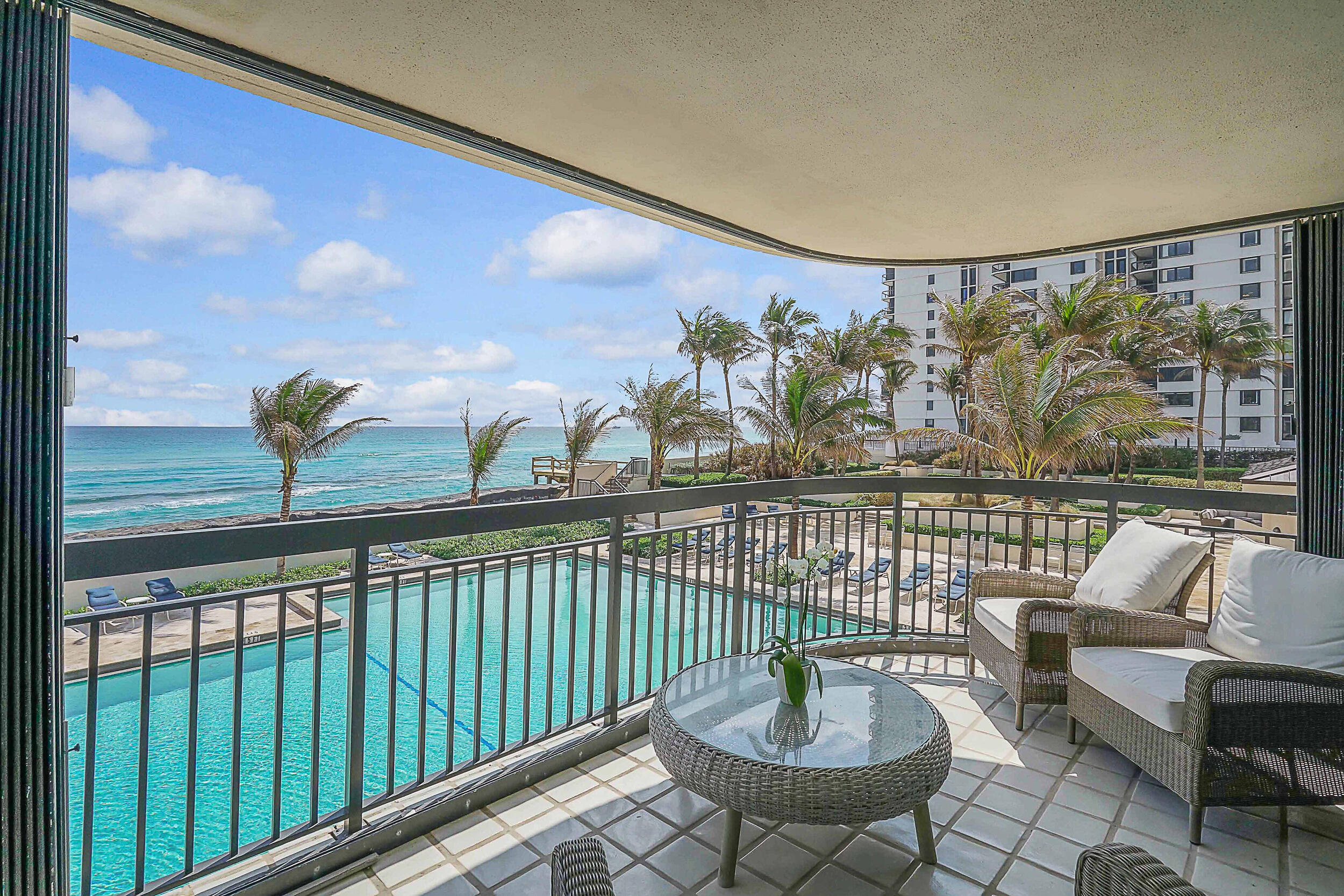 5380 North Ocean Drive, Unit 2I Singer Island, FL 33404 - Photo 2 of 32 Pool and Ocean View