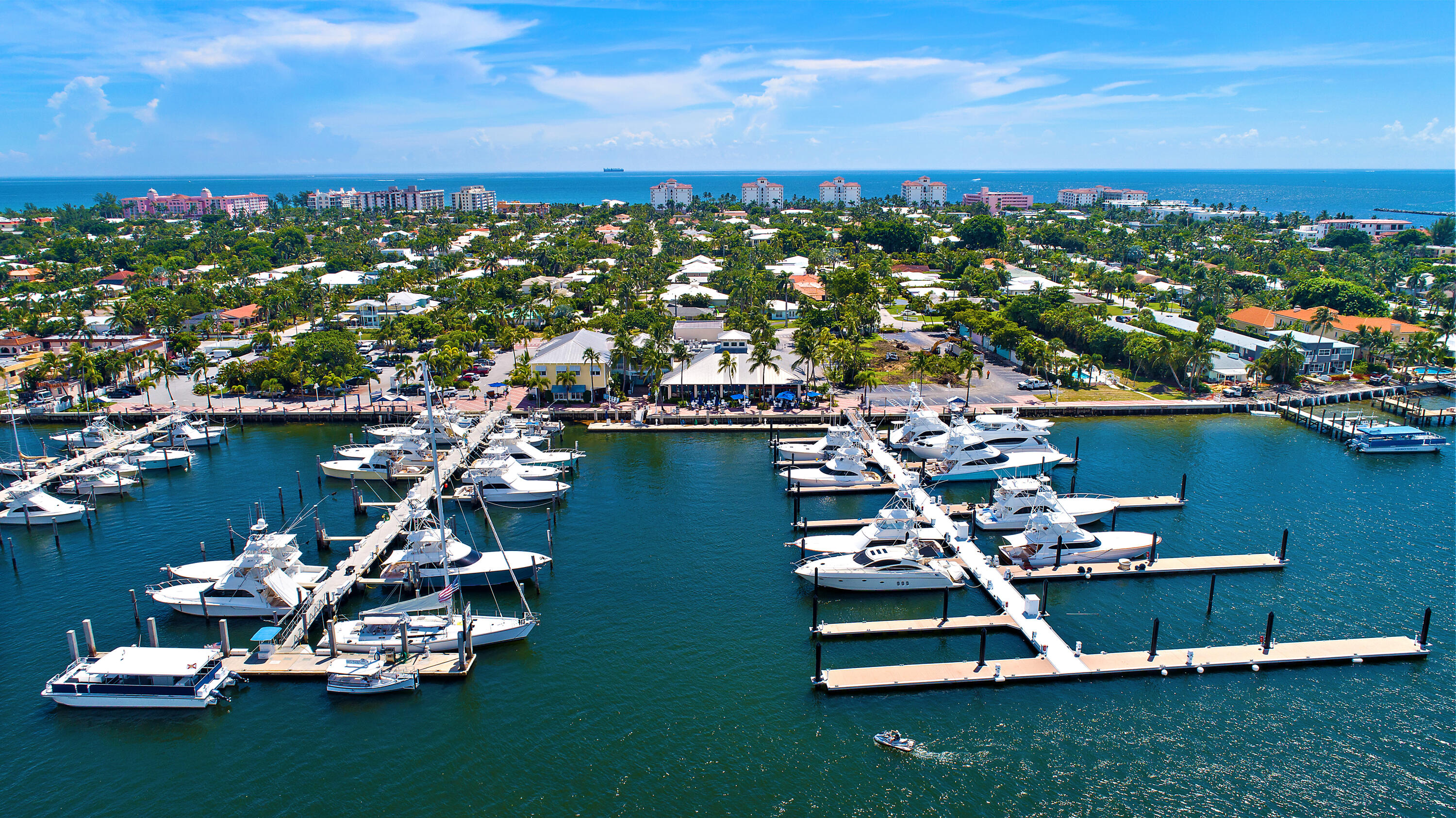5380 North Ocean Drive, Unit 2I Singer Island, FL 33404 - Photo 27 of 32 Sailfish Marina aerial