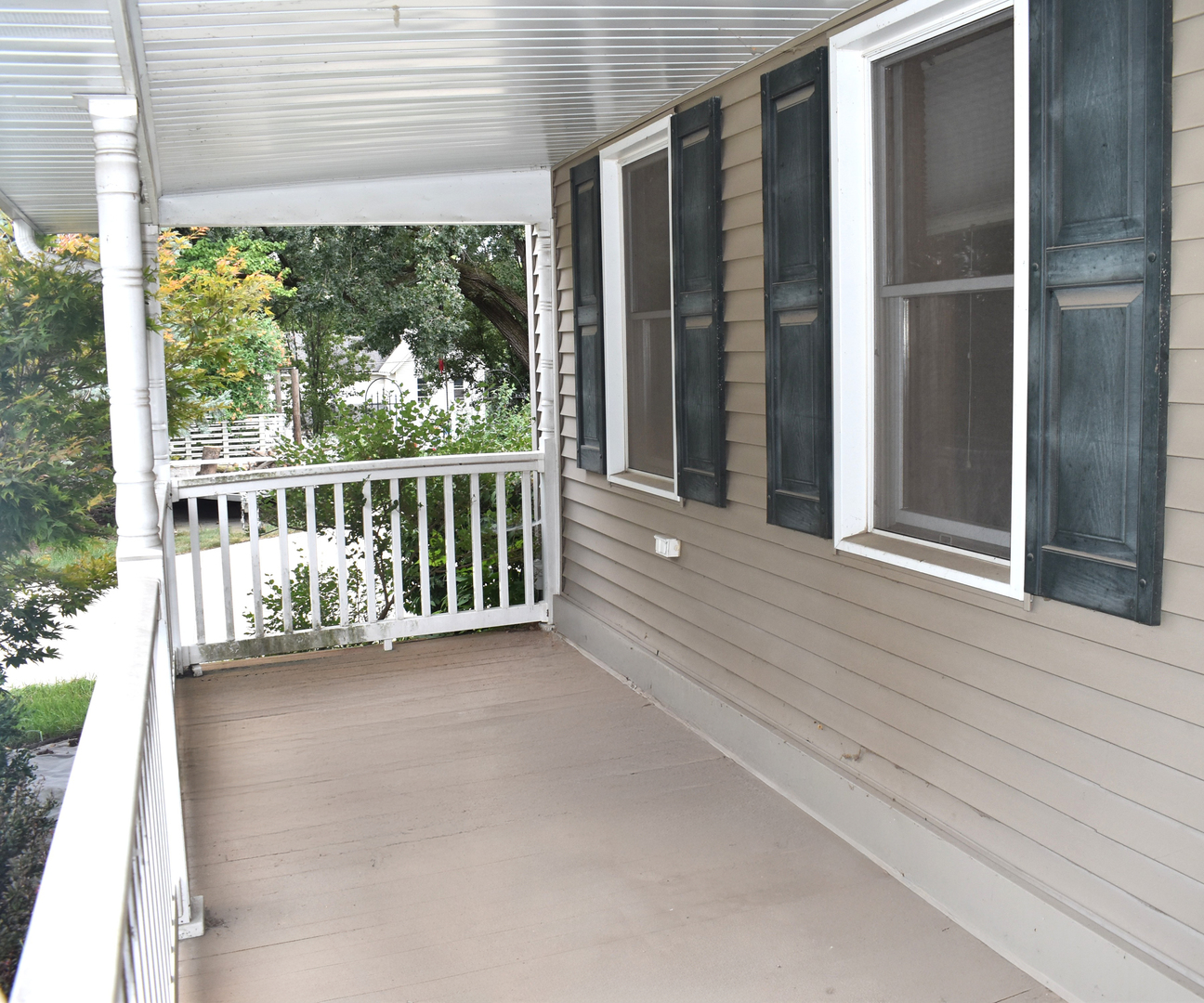 532 1st Street Marseilles, IL 61341 - Photo 4 of 24 a view of a balcony with wooden floor