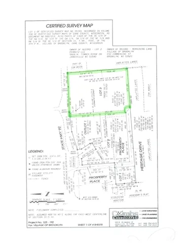 $163,350 | Lots 1-12 Hwy 92 & Prosperity Place, Brooklyn, WI 53521