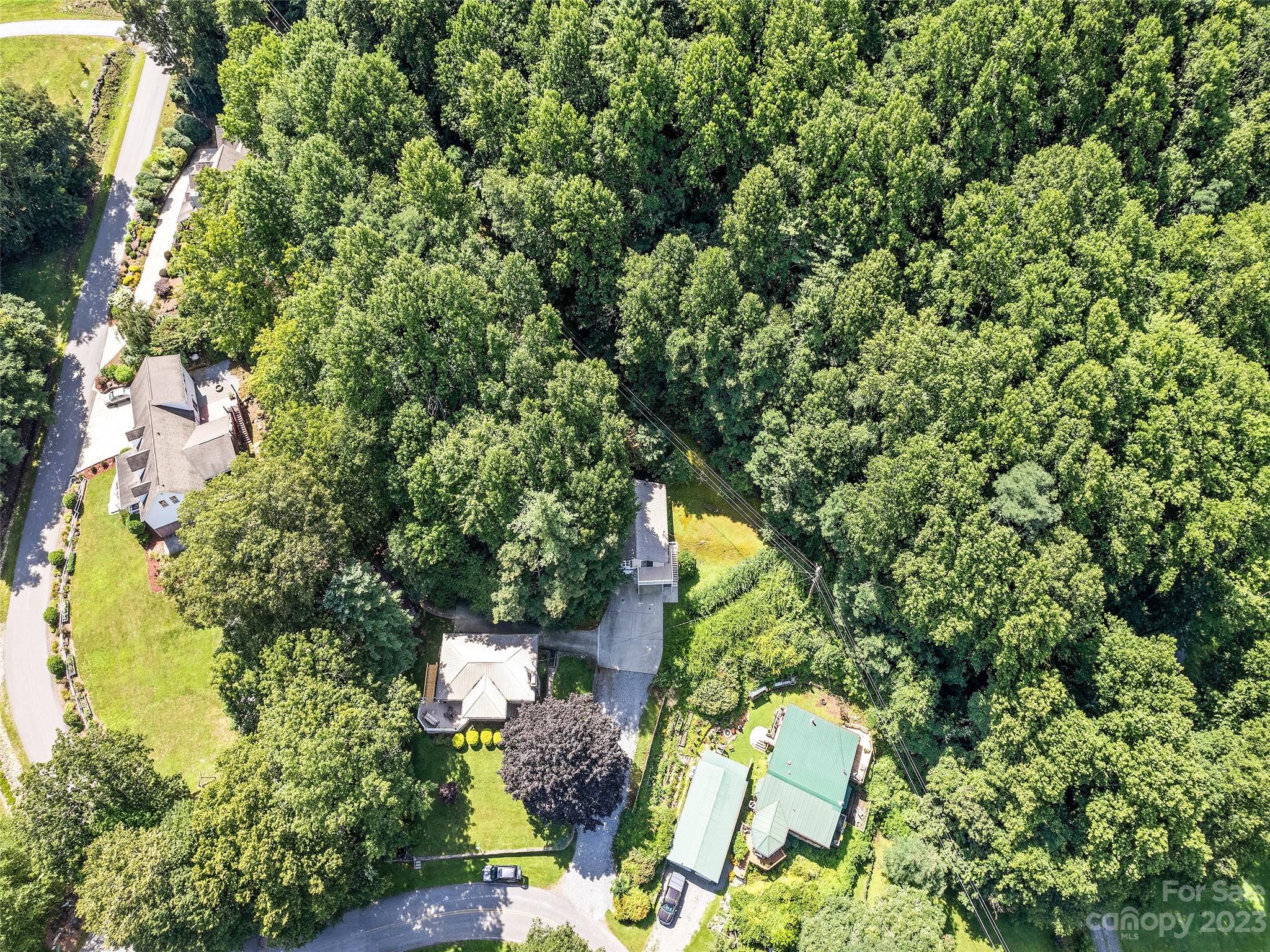 434 Red Bank Road Waynesville, NC 28786 - Photo 8 of 30 a view of a house with a yard and garden