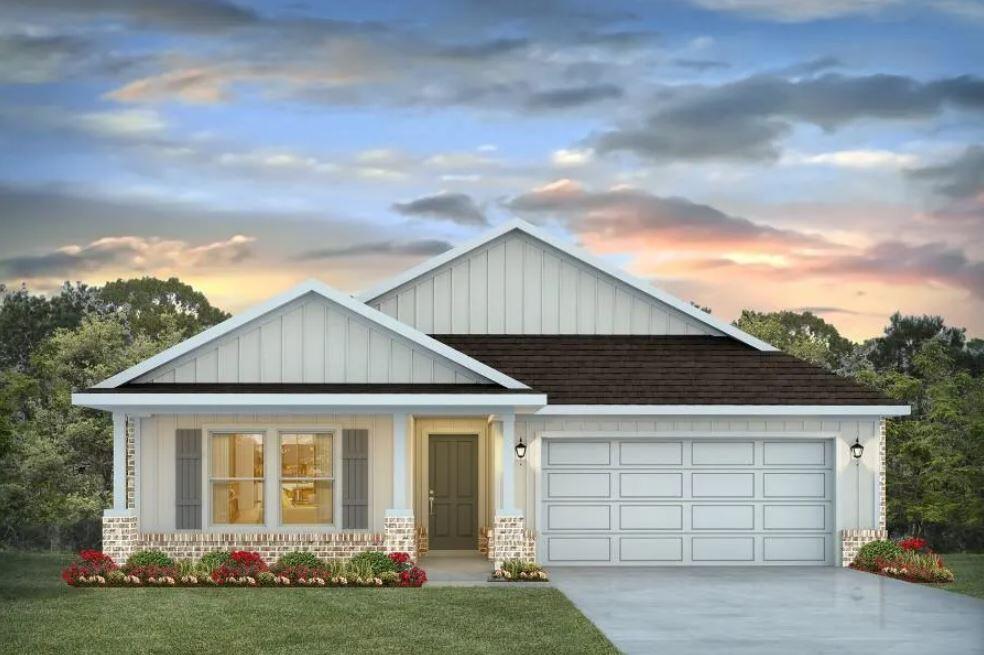 4612 Soldier Court Crestview, FL 32539 - Photo 1 of 36 front view of a house and a yard