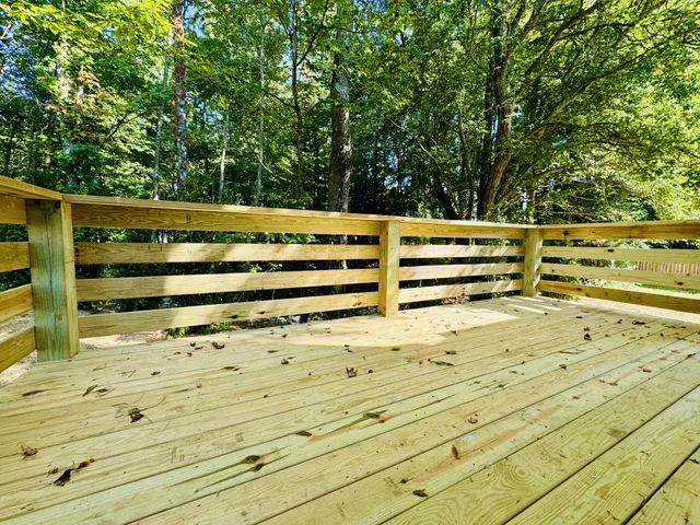 a view of outdoor space with trees