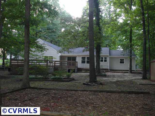 13217 Queensgate Road Midlothian, VA 23114 - Photo 9 of 10 Other - Spacious deck overlooks large level, shady backyard.