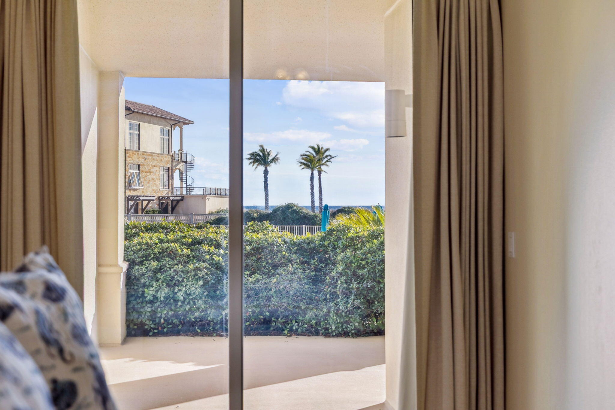 4045 West County Highway 30A, Unit 108 Santa Rosa Beach, FL 32459 - Photo 11 of 29 a view of a bathroom from a window