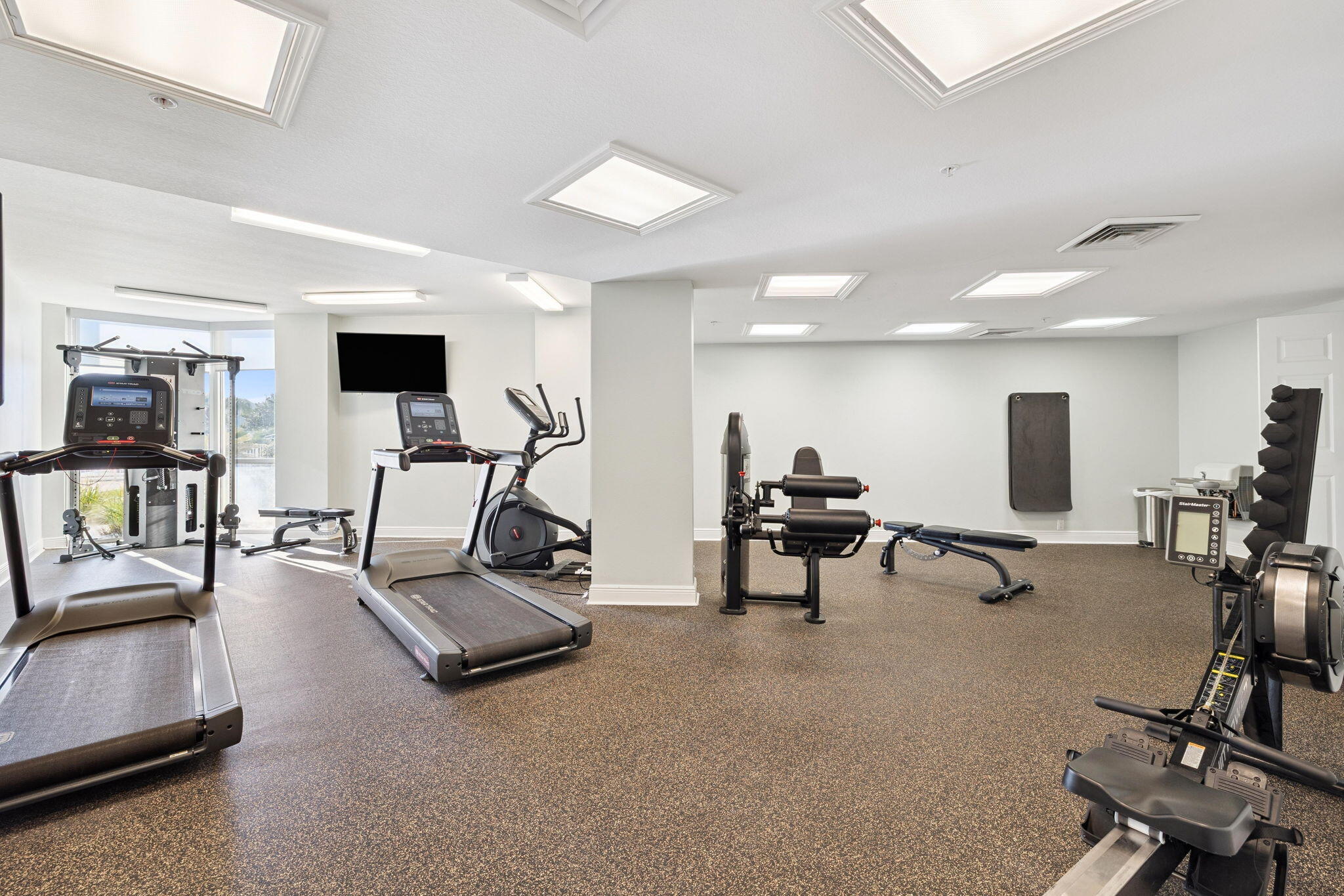 4045 West County Highway 30A, Unit 108 Santa Rosa Beach, FL 32459 - Photo 23 of 29 a view of a room with gym equipment