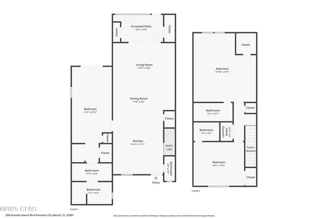 $514,900 | 208 Grande Island Boulevard, Panama City Beach, FL 32407