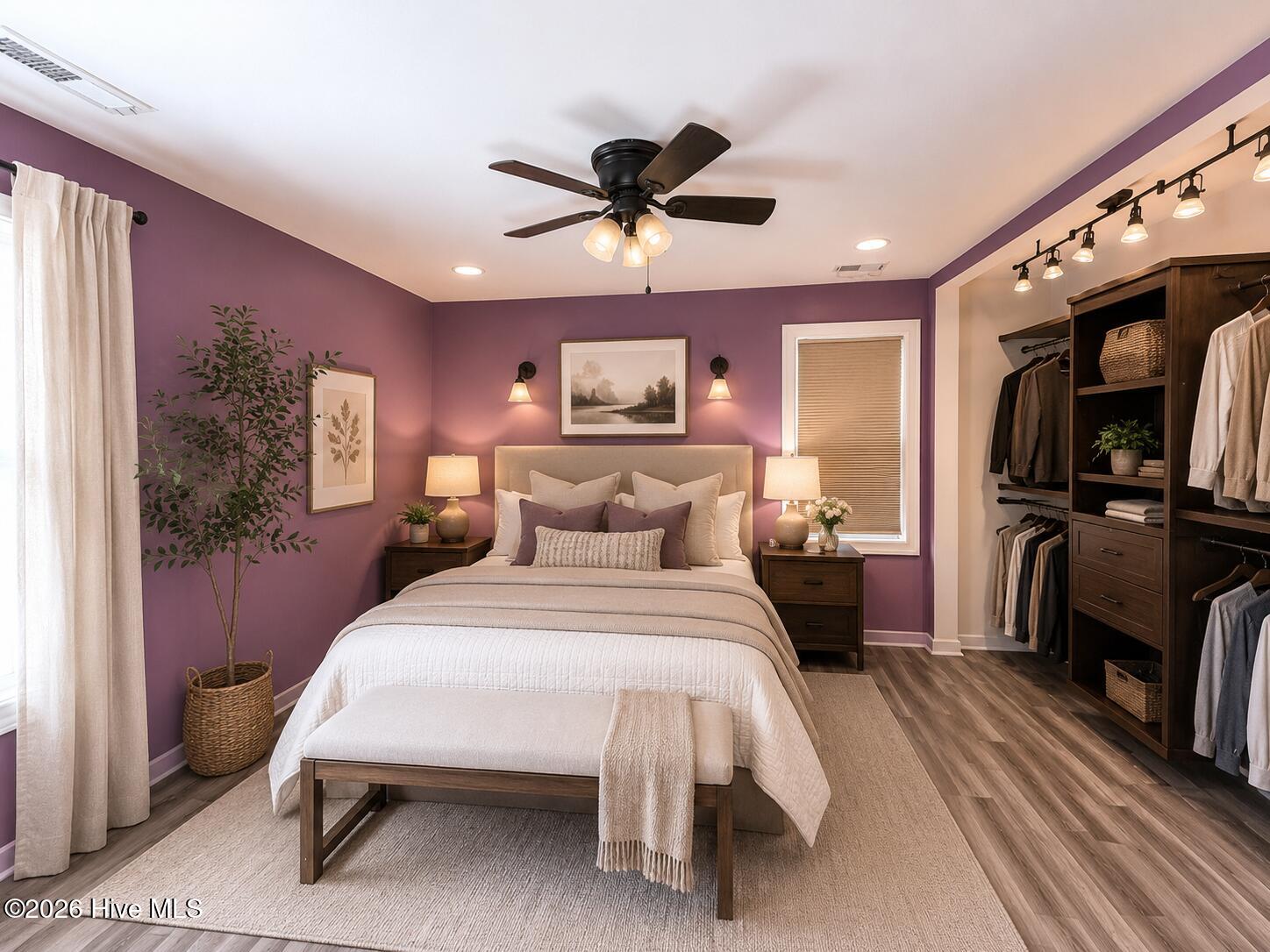 511 North B Street Bridgeton, NC 28519 - Photo 18 of 26 Primary Bedroom Virtually Staged