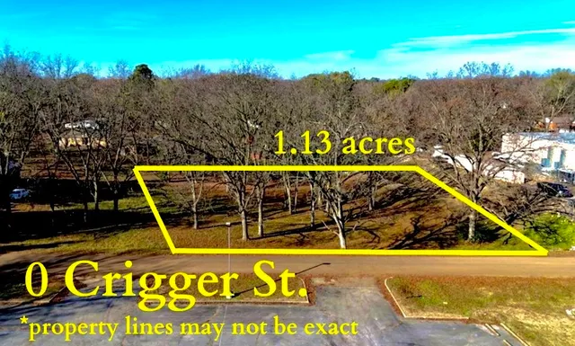 a view of a sign with a park