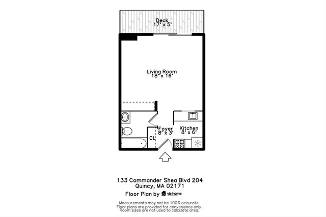 $269,000 | 133 Commander Shea Boulevard, Unit 204, Quincy, MA 02171