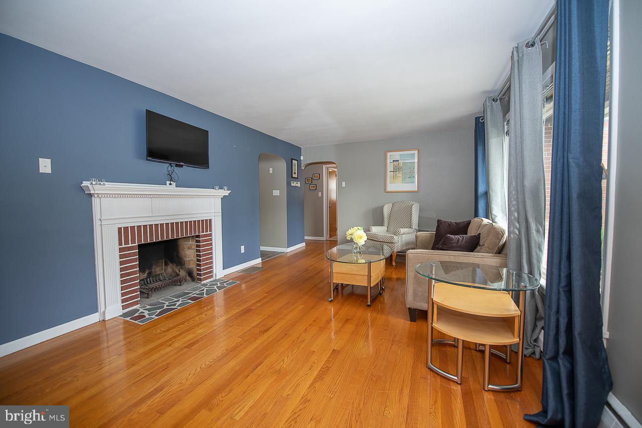 697 Egypt Road Phoenixville, PA 19460 - Photo 8 of 52 Living room with beautiful hardwood floors