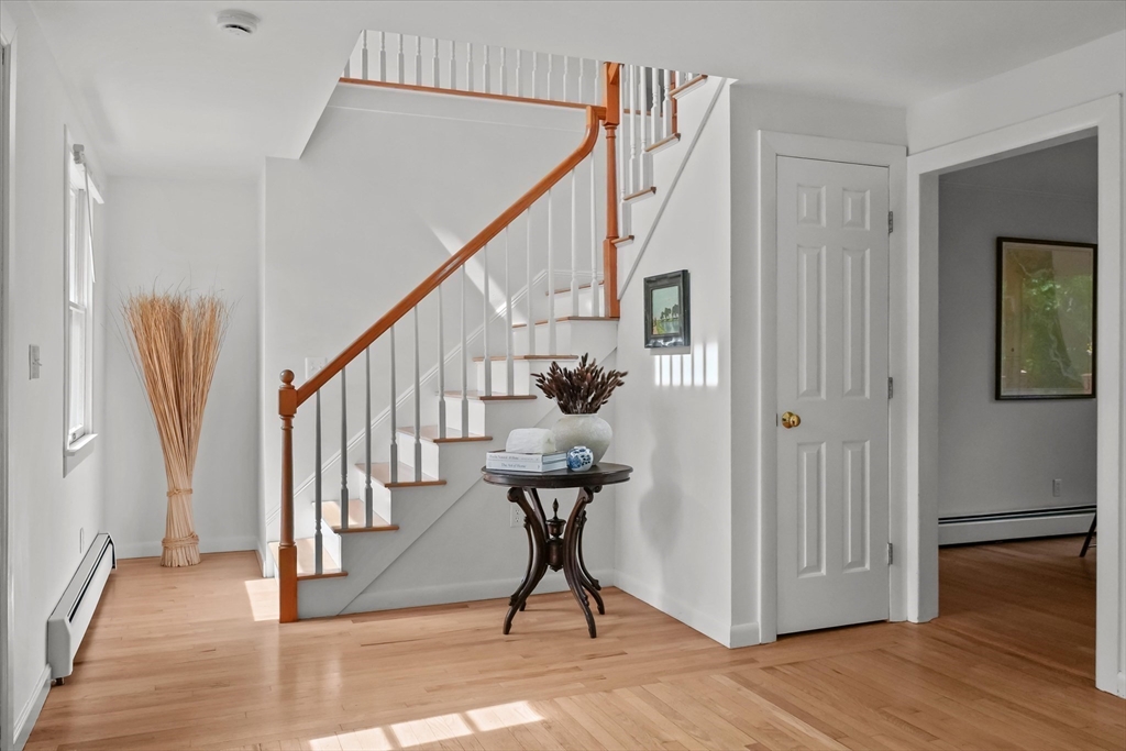 50 Middle Road Amesbury, MA 01913 - Photo 11 of 30 a view of staircase with wooden floor and stairs