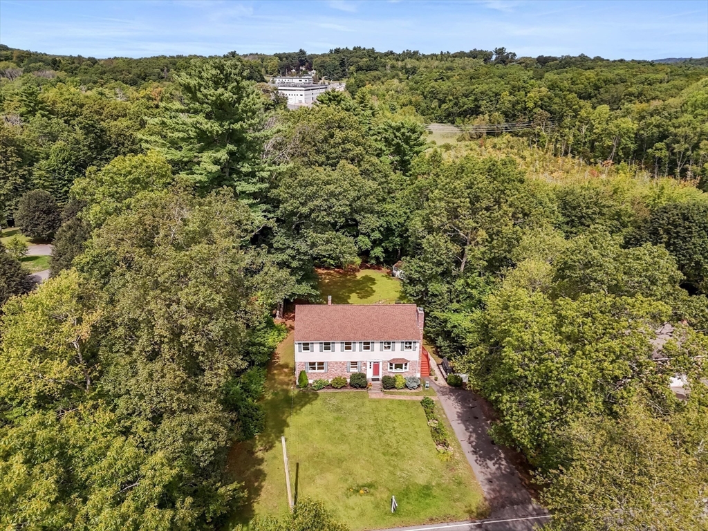 50 Middle Road Amesbury, MA 01913 - Photo 27 of 30 an aerial view of a house with a yard