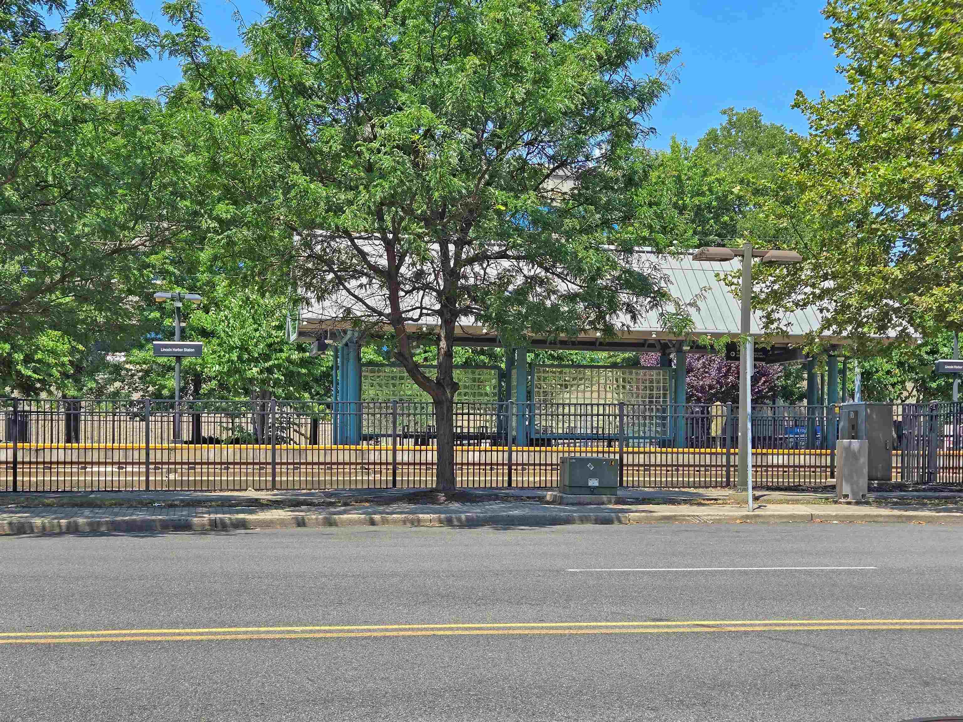 55 Hackensack Plank Road Weehawken, NJ 07086 - Photo 14 of 19 a view of a house with a iron fence