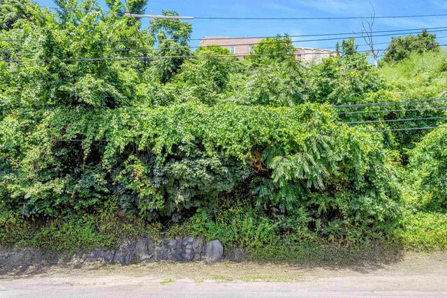 a view of car parked on road