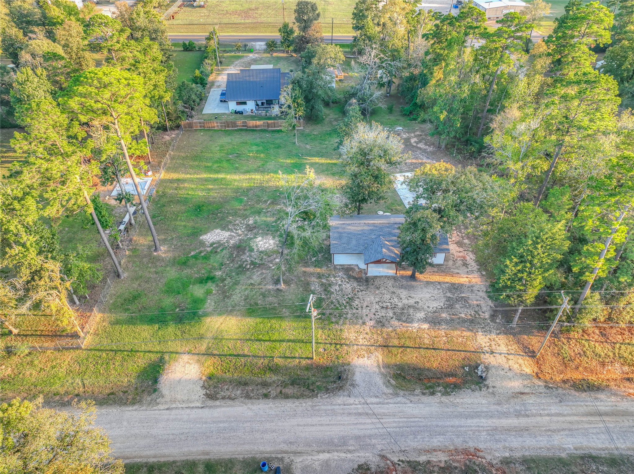 388 Sunrise Wood Road Goodrich, TX 77335 - Photo 25 of 33 a view of a yard in front of the house