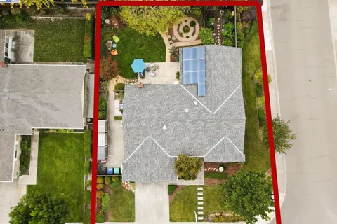 a view of city and mountain