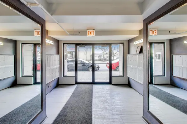 a view of an entryway