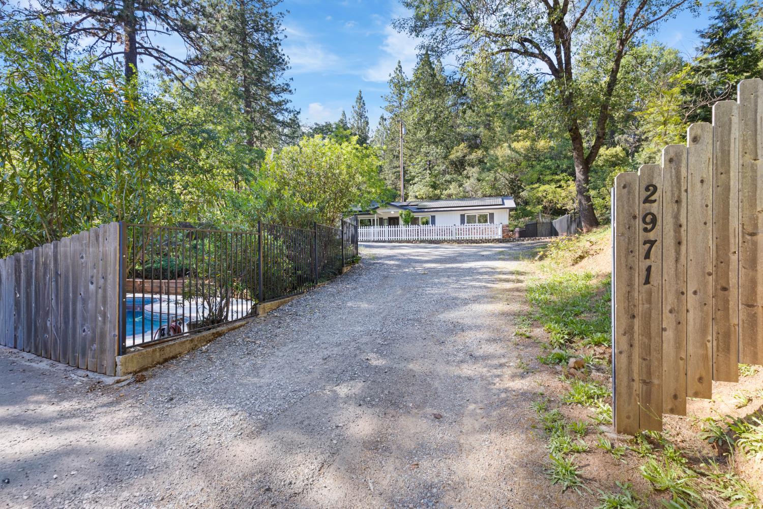 2971 Letitia Avenue Placerville, CA 95667 - Photo 24 of 65 a view of a entrance gate of a house