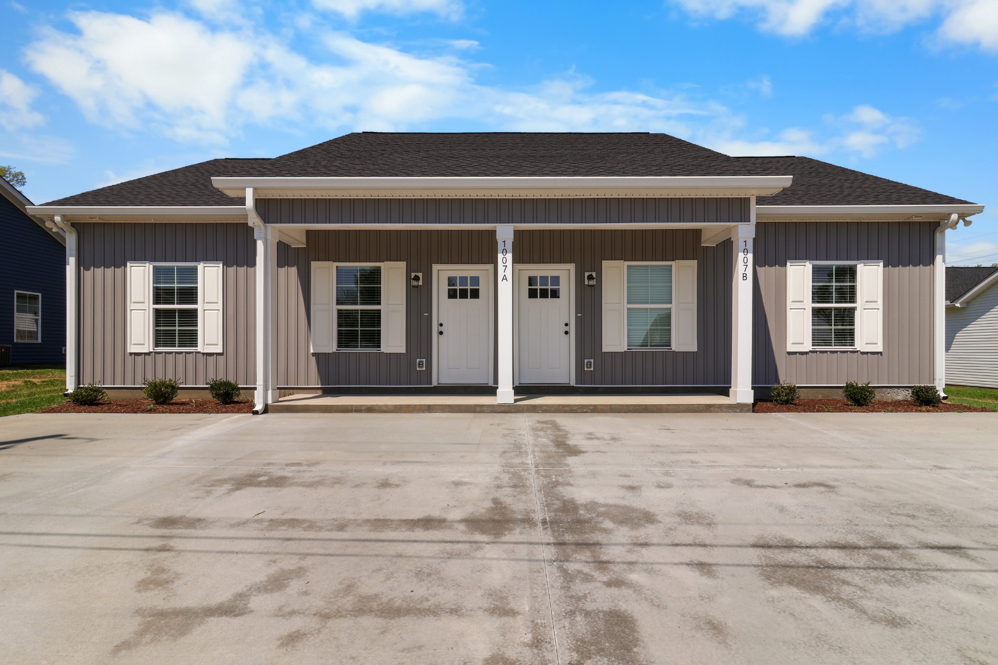 front view of a house