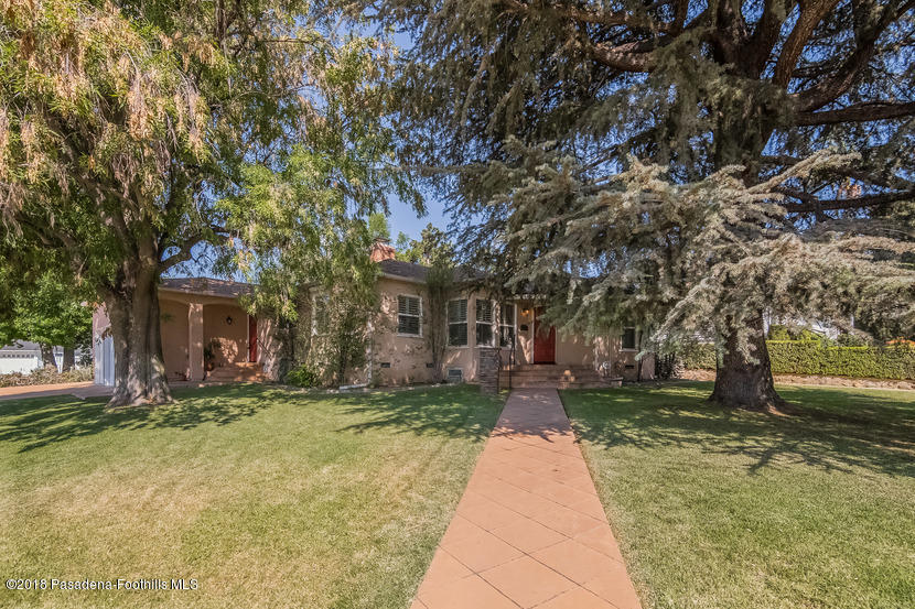 1771 North Altadena Drive Altadena, CA 91001 - Photo 25 of 29 a front view of a house with a yard