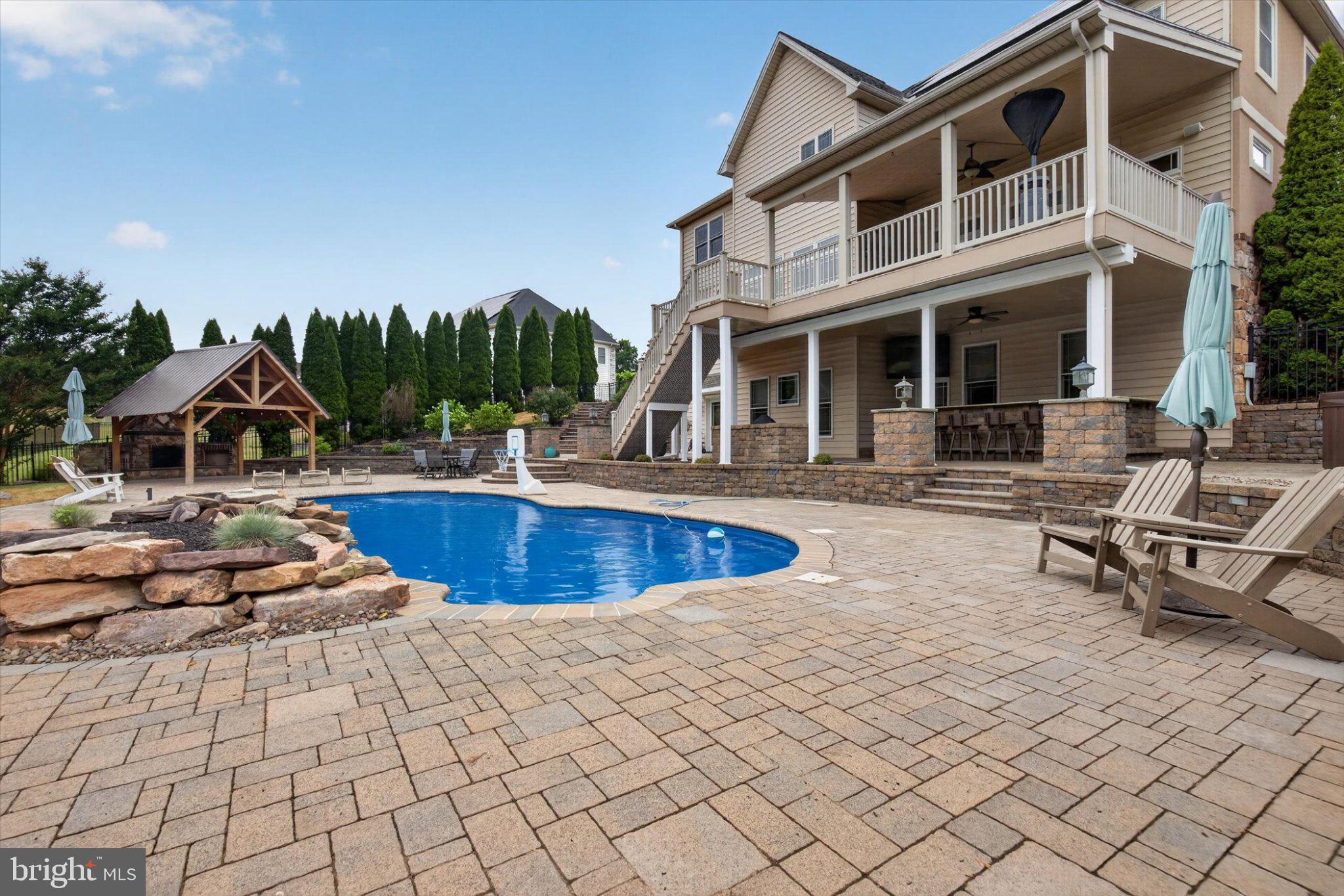 6505 Plowman Ridge Harrisburg, PA 17112 - Photo 60 of 83 Elegant backyard oasis with pool