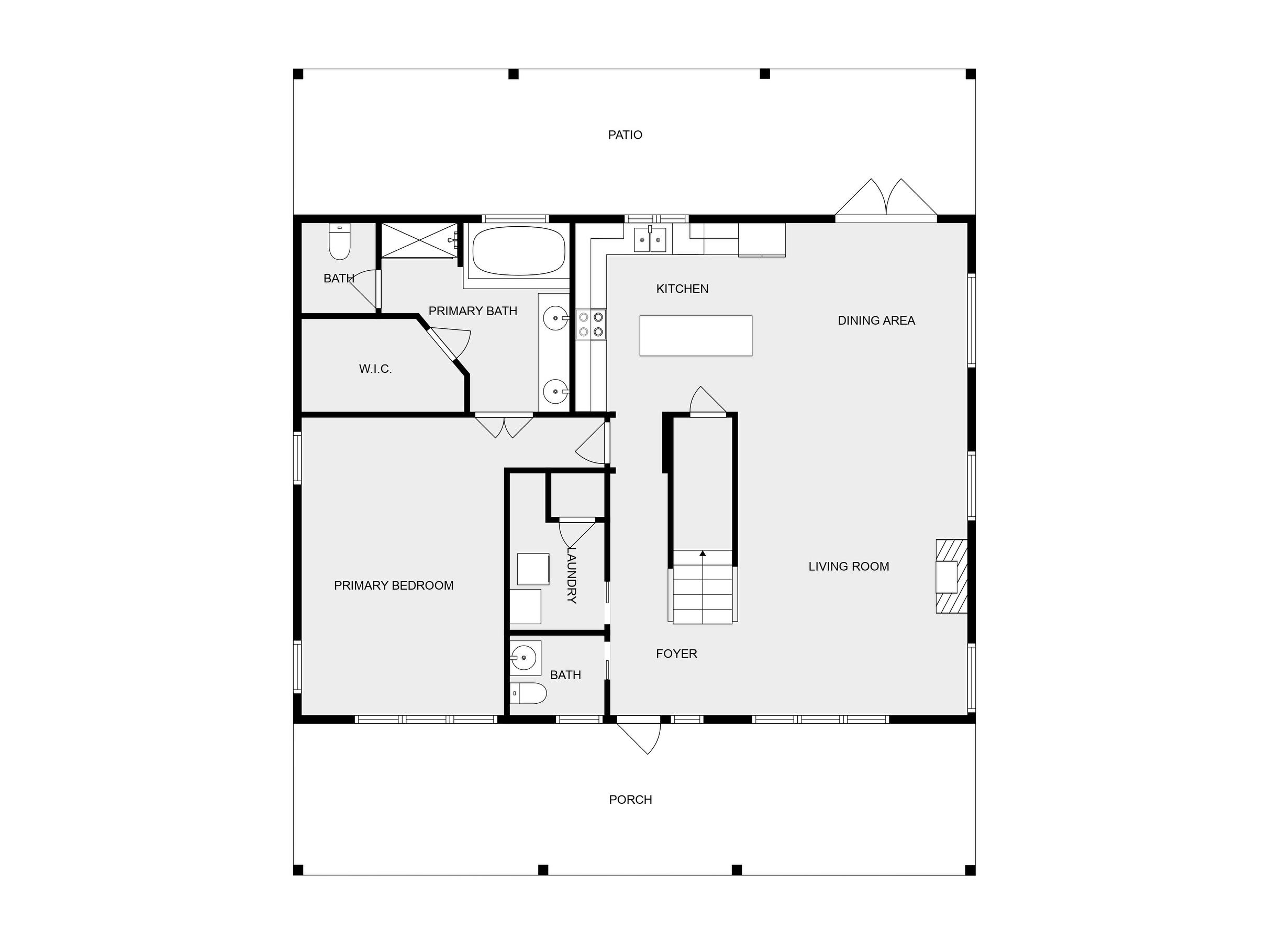 12846 Underwood Road Summerdale, AL 36580 - Photo 56 of 58 Floor Plan