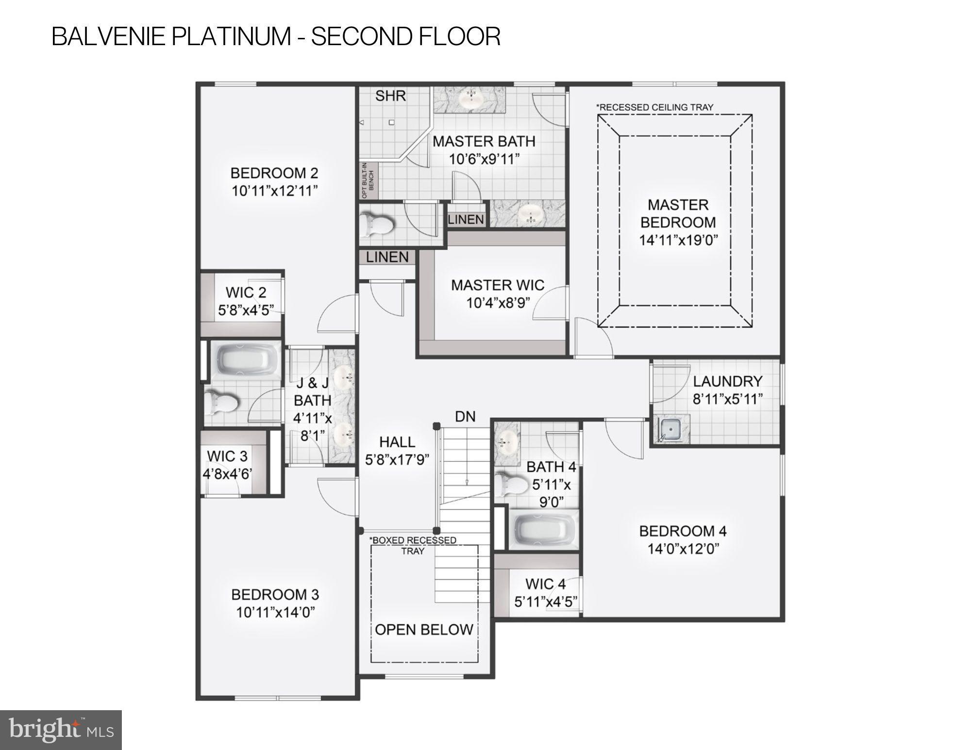 102 Harvey Road, Unit 1B Wallingford, PA 19086 - Photo 44 of 46 Floorplan