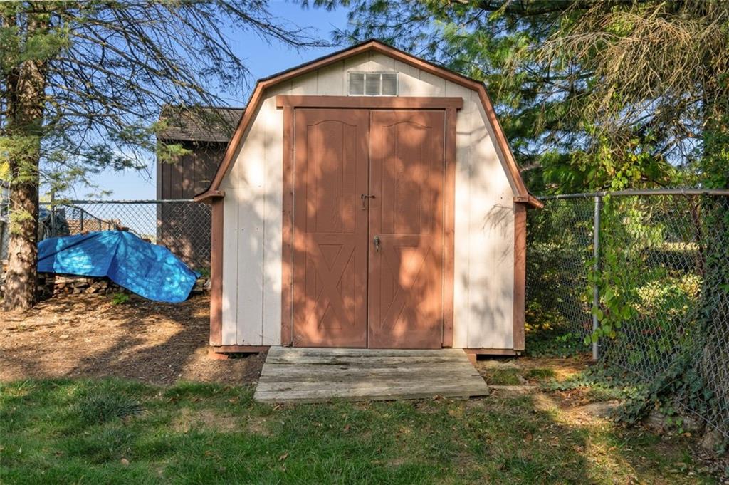 1439 Old Meadow Road Pittsburgh, PA 15241 - Photo 25 of 27 Shed is located in the back corner.