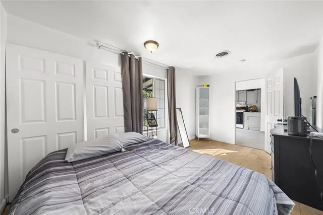 a house view with a backyard space