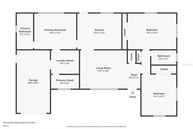 $310,000 | 2810 Southern Parkway West, Bradenton, FL 34205