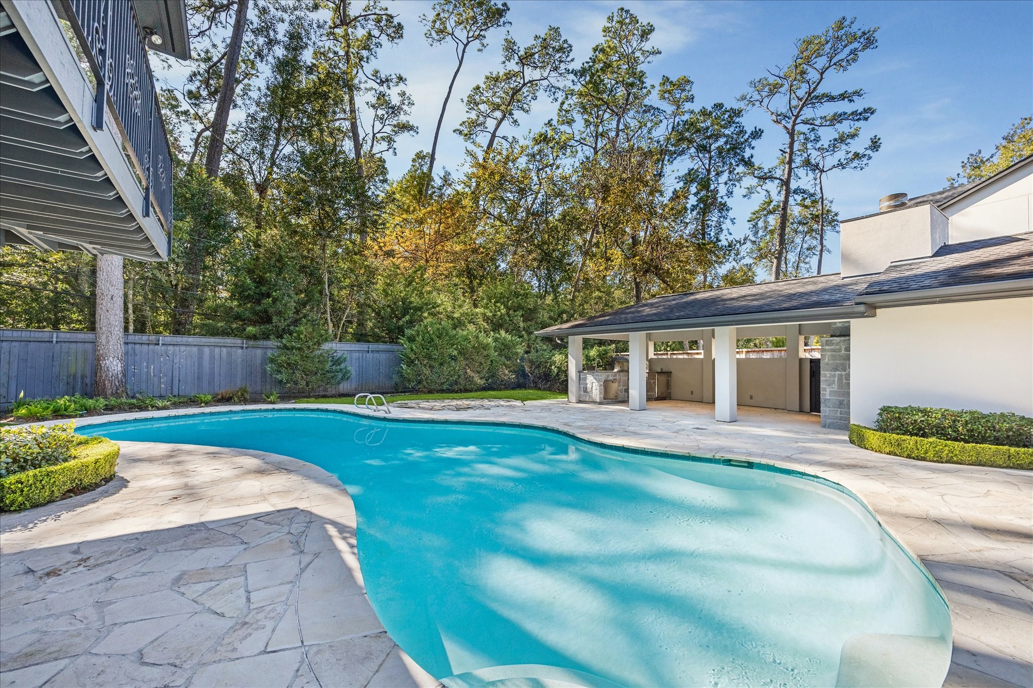547 3 Corners Drive Hunters Creek Village, TX 77024 - Photo 17 of 17 a front view of a house with a yard