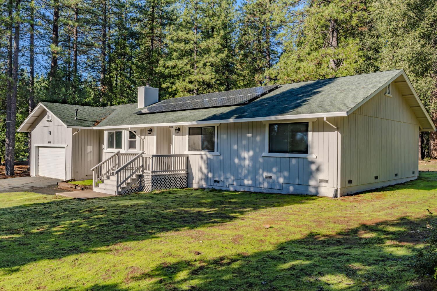 23781 Golden Ridge Drive Volcano, CA 95689 - Photo 5 of 50 a front view of house with yard and green space
