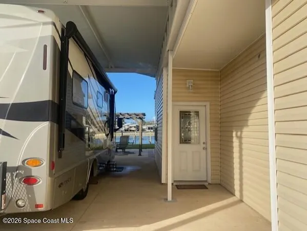 a view of a corridor