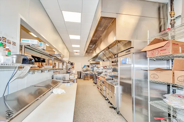 a view of a storage & utility room
