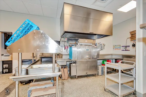 a view of storage and utility room