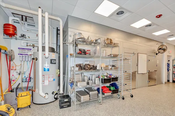 a view of a walk in closet