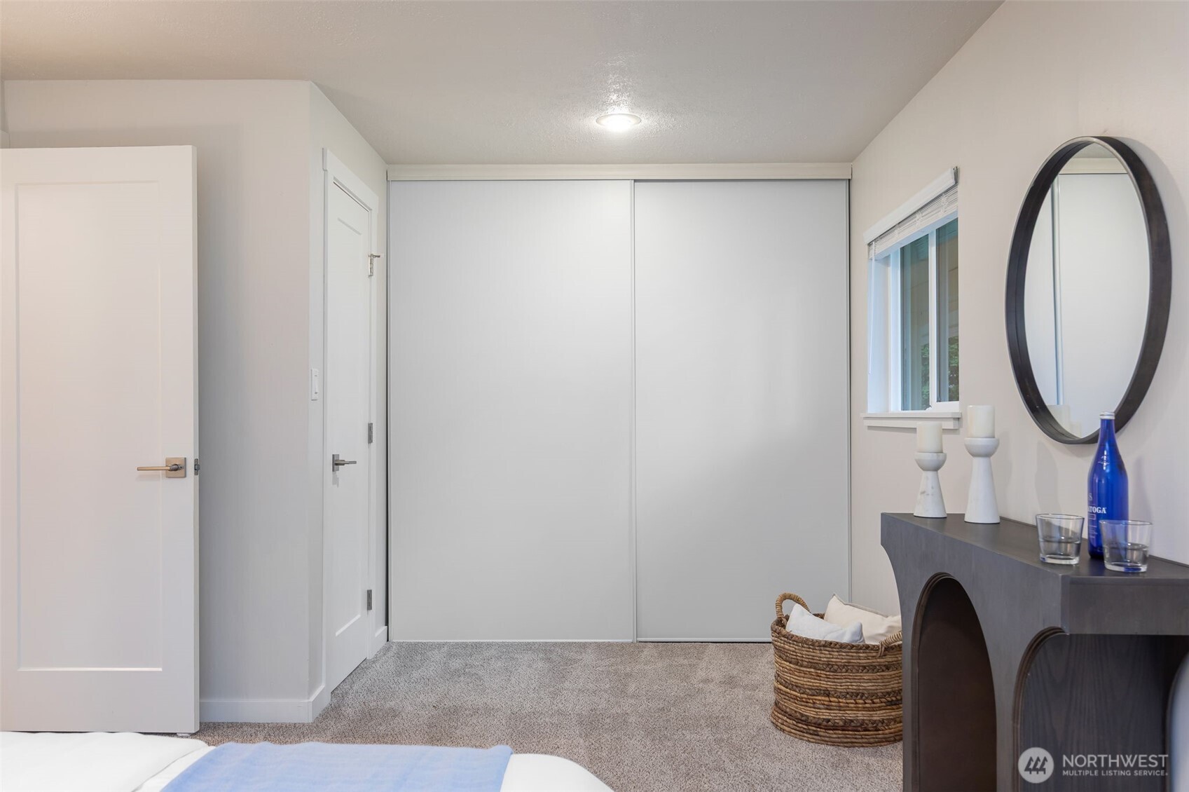 3718 Northeast 22nd Place Renton, WA 98056 - Photo 18 of 29 a room with a table chairs and a mirror