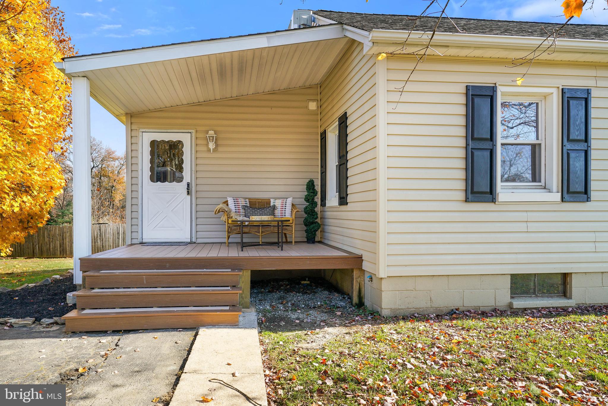133 Reservoir Road Perryville, MD 21903 - Photo 8 of 29 Covered composite deck at back door.