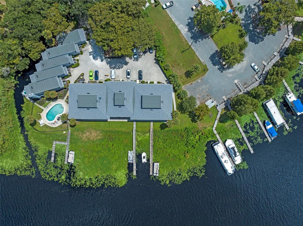 2329 River Ridge Road, Unit 15 DeLand, FL 32720 - Photo 30 of 40 an aerial view of a house