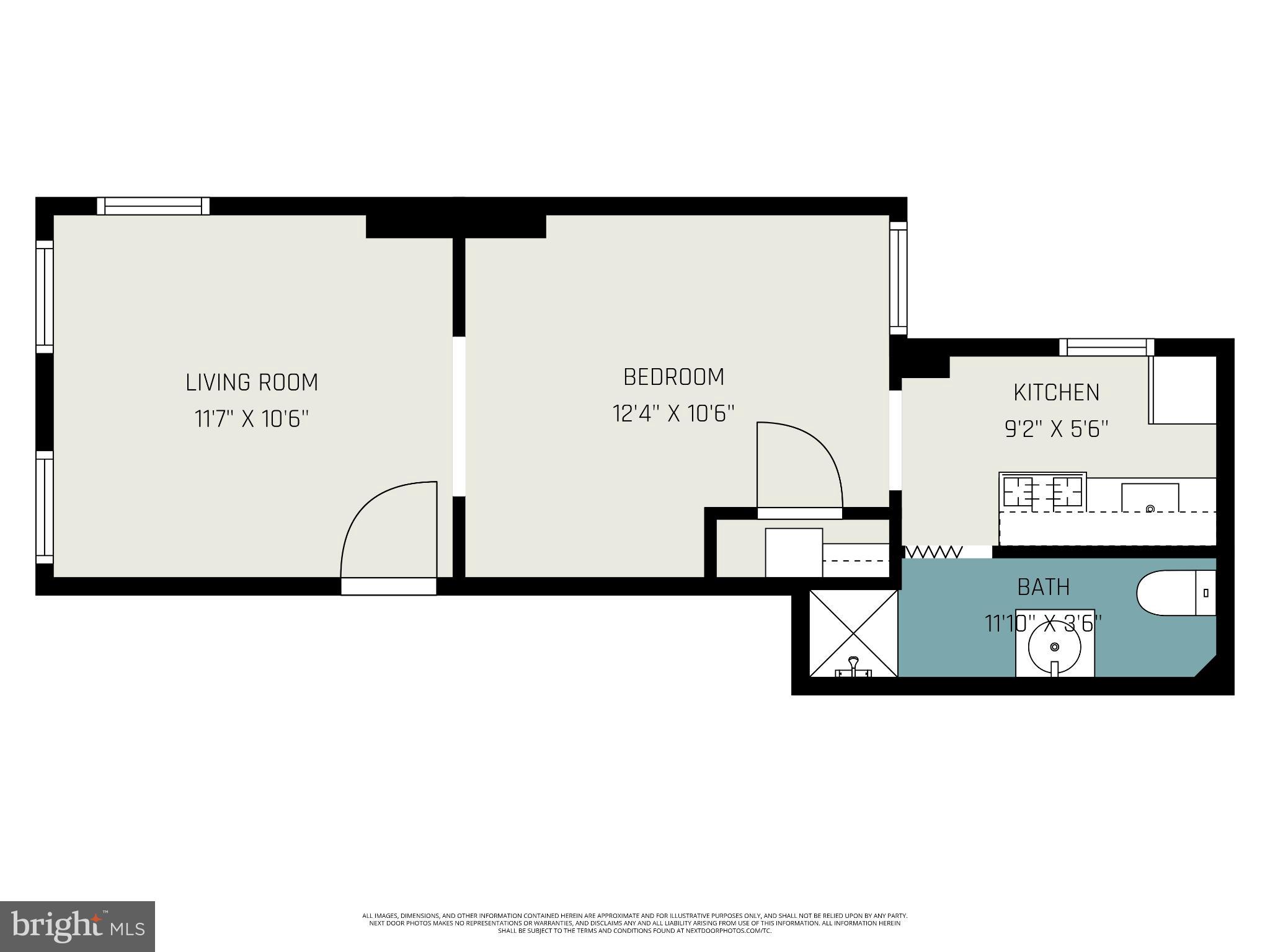 136 East Lemon Street, Unit 1 Lancaster, PA 17602 - Photo 16 of 16 LR and Bedroom can be swapped. Be creative