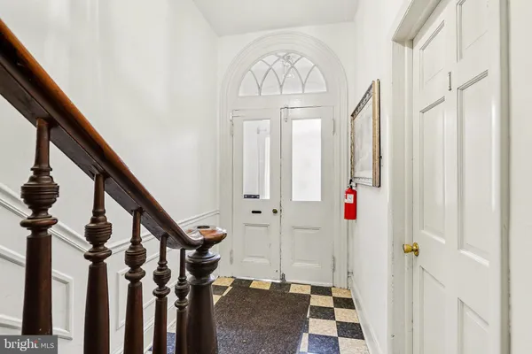 a view of a entryway