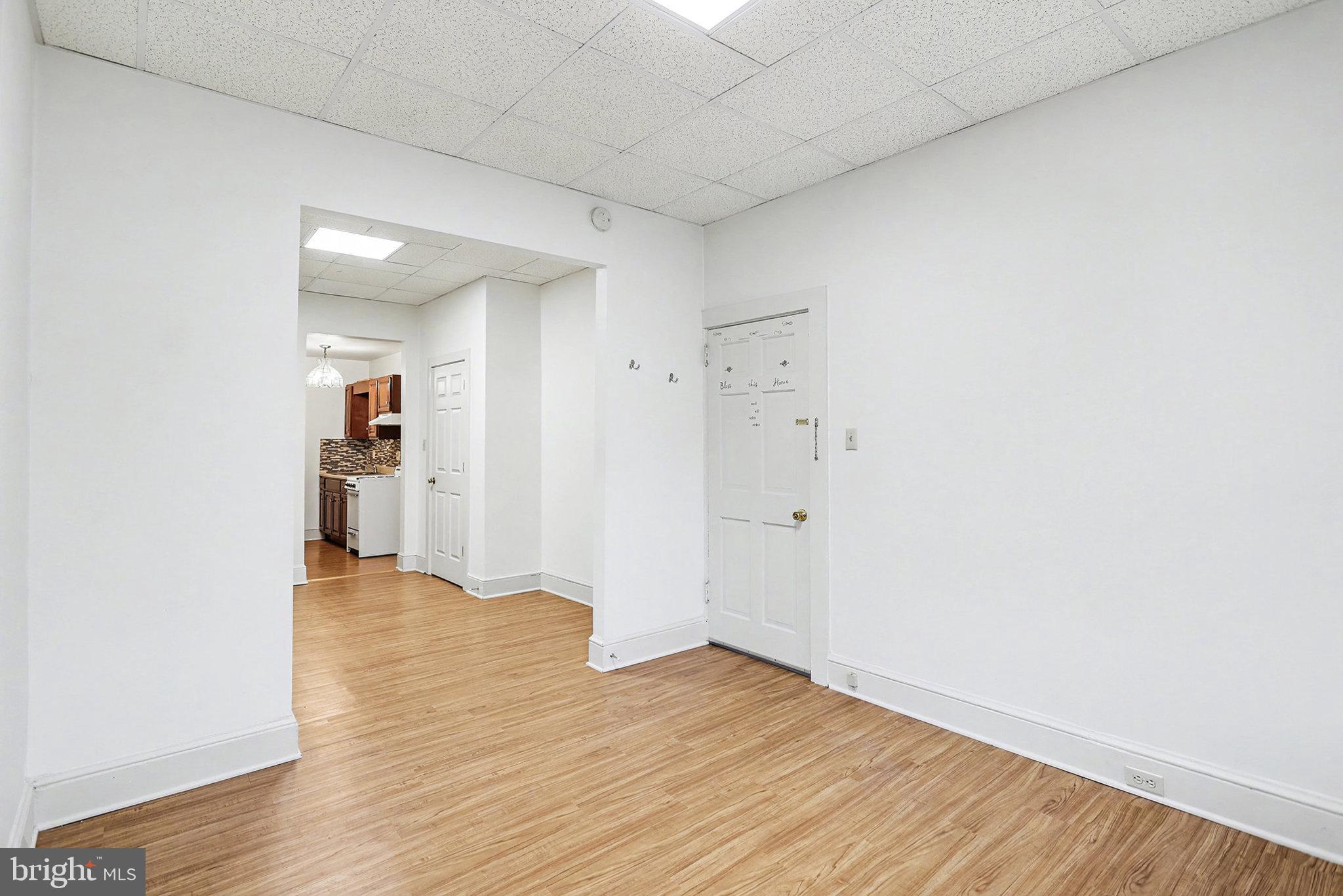 136 East Lemon Street, Unit 1 Lancaster, PA 17602 - Photo 10 of 16 From Bedroom, looking at entry door and LR/DR